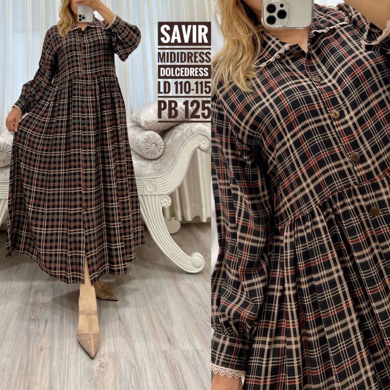 Daster Arab Midi Dress SAVIR ORI BY DOLCE DRESS