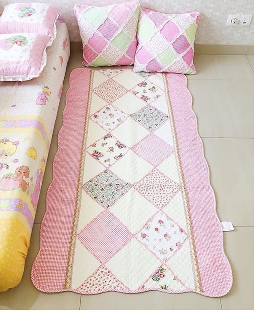 Karpet shabby pink