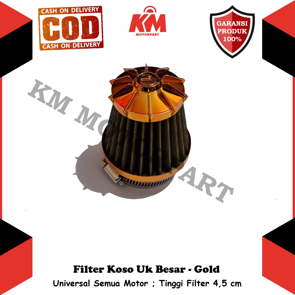 Filter Koso Saringan Udara Karburator Karbu Universal Motor