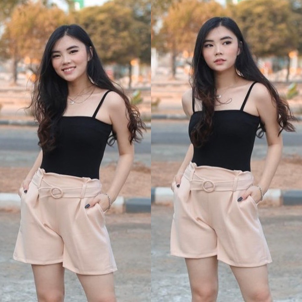 (BISA COD) Tanktop Wanita / Singlet Kaos Dalem Cewek / Atasan Tanktop Wanita Adem Spandek