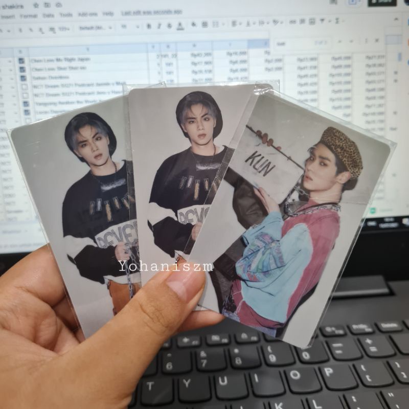 Photocard pc WayV Sticker Awaken The World Xiaojun Kun