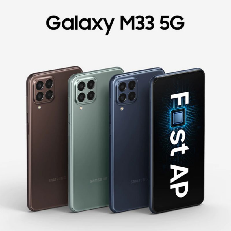 Samsung Galaxy M33 5G 8/128 Garansi Resmi RAM 8GB 128GB 6/1285