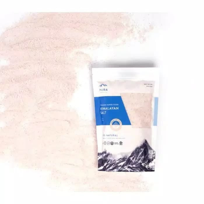 

SPESIAL PROMO - PURA - ORGANIC HIMALAYAN PINK SALT 250GR