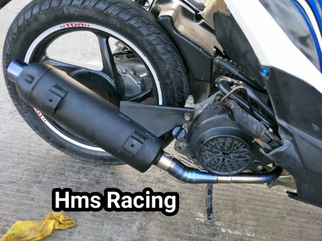 Knalpot Tsukigi Leher Pelangi Beat - Scopy - Beat F1- Beat Pop - Beat Street - Spacy - Vario 110 Led-3