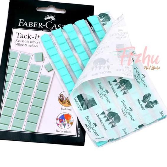 

Gratis Ongkir!! (dfl-1272) perekat / tack it faber castle 90pcs hijau / tack it nail products putih