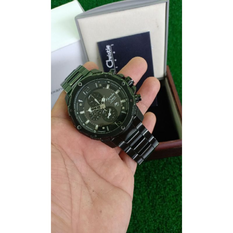 Alexandre Christie 6410 fullblack rantai second nett
