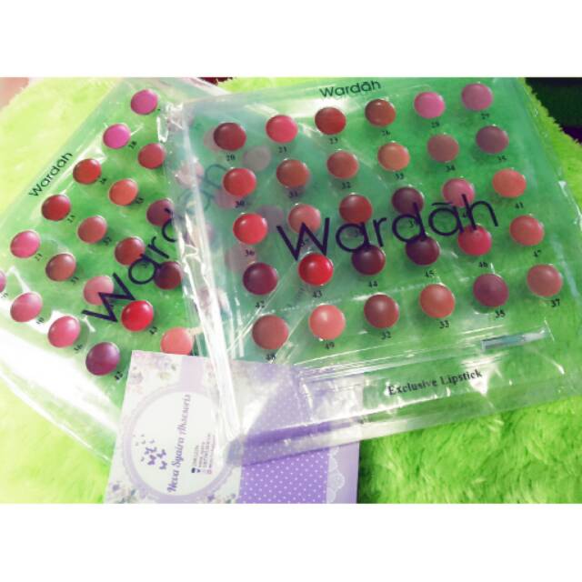 Tester Lipstik Wardah Exclusive (Ory)