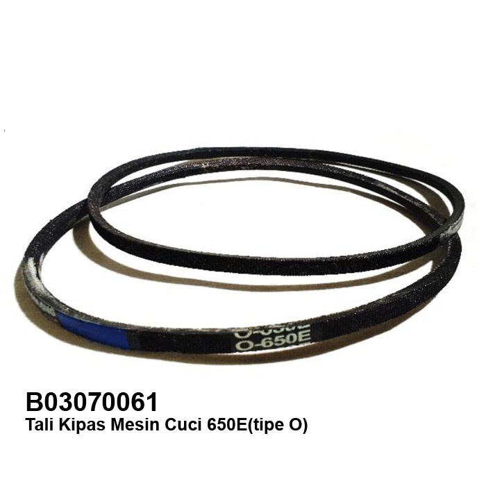 Tali kipas mesin cuci universal samsung sanken panasonic murah berkualitas 650E(tipe O)