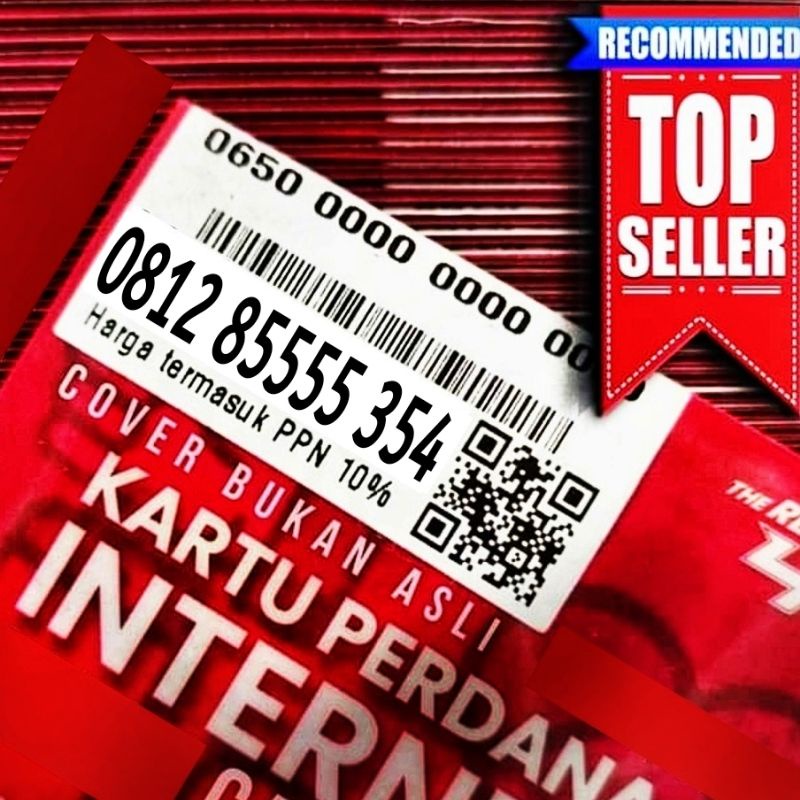 Nomor simpati cantik 4G LTE Kartu perdana telkomsel super  354