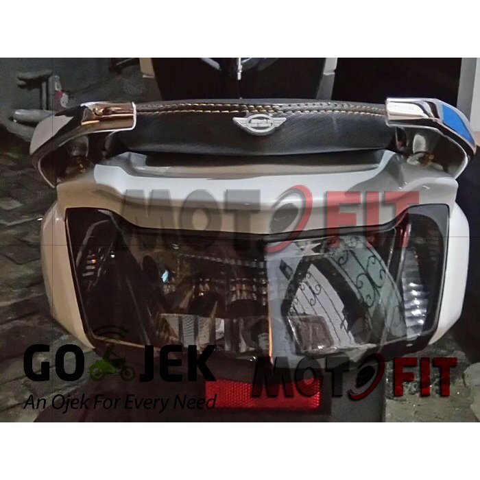 BAROKAH GAMIS Yamaha NMAX - Mika lampu nmax Belakang POLOS SMOKE