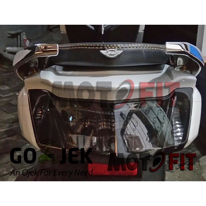 BAROKAH GAMIS Yamaha NMAX - Mika lampu nmax Belakang POLOS SMOKE