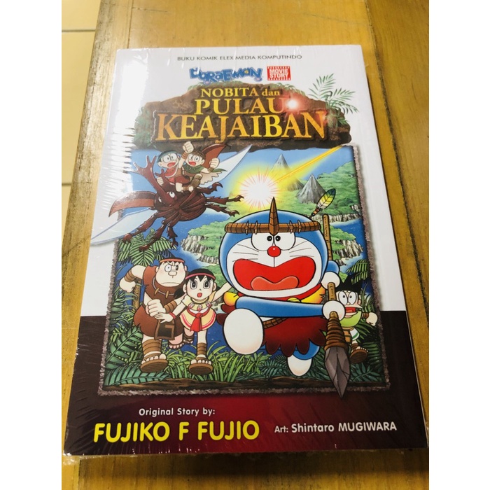 Buku komik doraemon movie story nobita dan pulau keajaiban