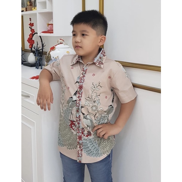 Kemeja Batik 001 BBB / Batik anak / Baju Imlek Anak