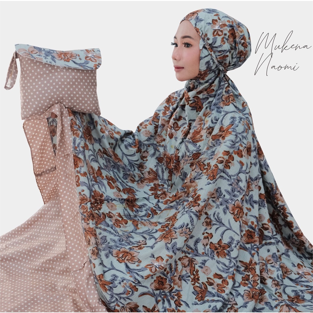 Putri Dania Mukena Bali Jumbo Dewasa rayon premium Naomi variasi rempel