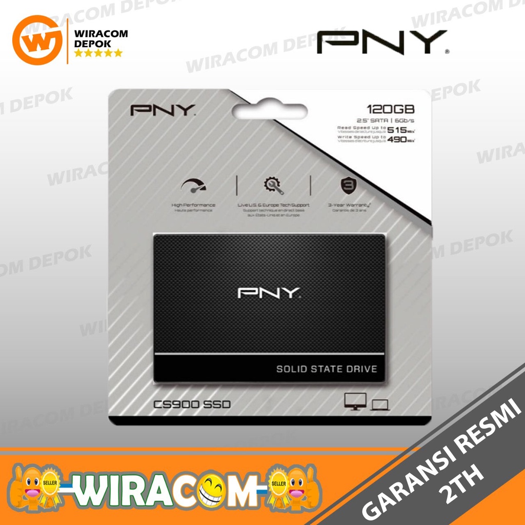 PNY SSD CS900 120GB 2,5inch Internal SATA III 6Gb/s