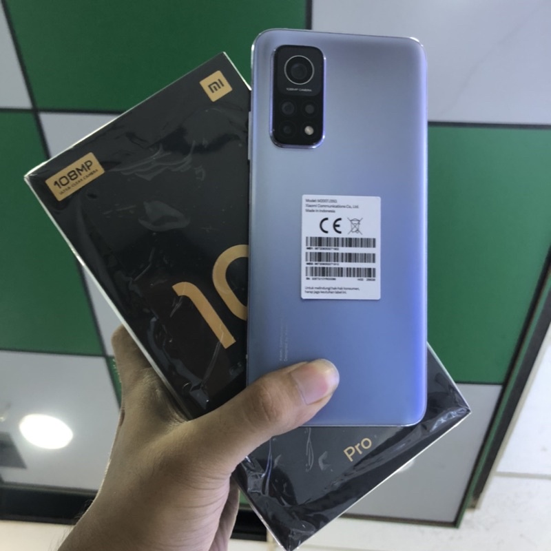 mi 10t pro ram 8gb internal 256gb second fullset original bekas pakai