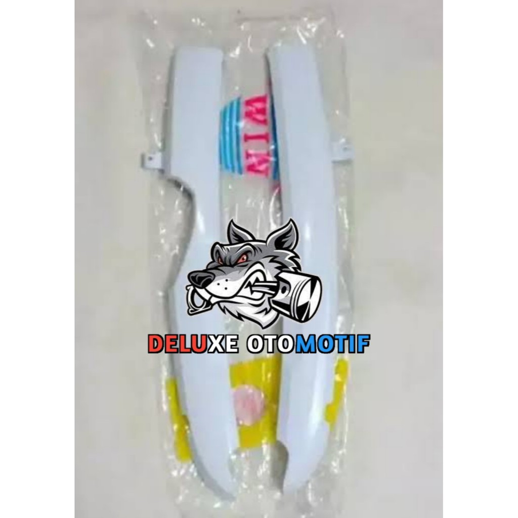 Sambungan dek bawah SCOOPY FI 2013 - 2016 Warna Putih