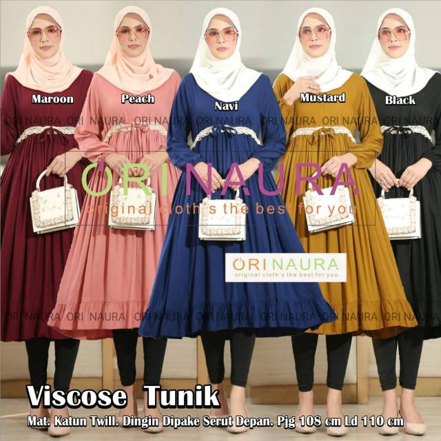 Viscose tunik // Ori Naura