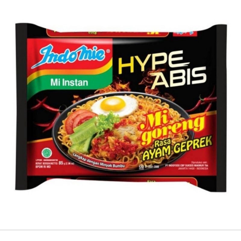 

Indomie Hype Abis Goreng Ayam Geprek 1 Pcs