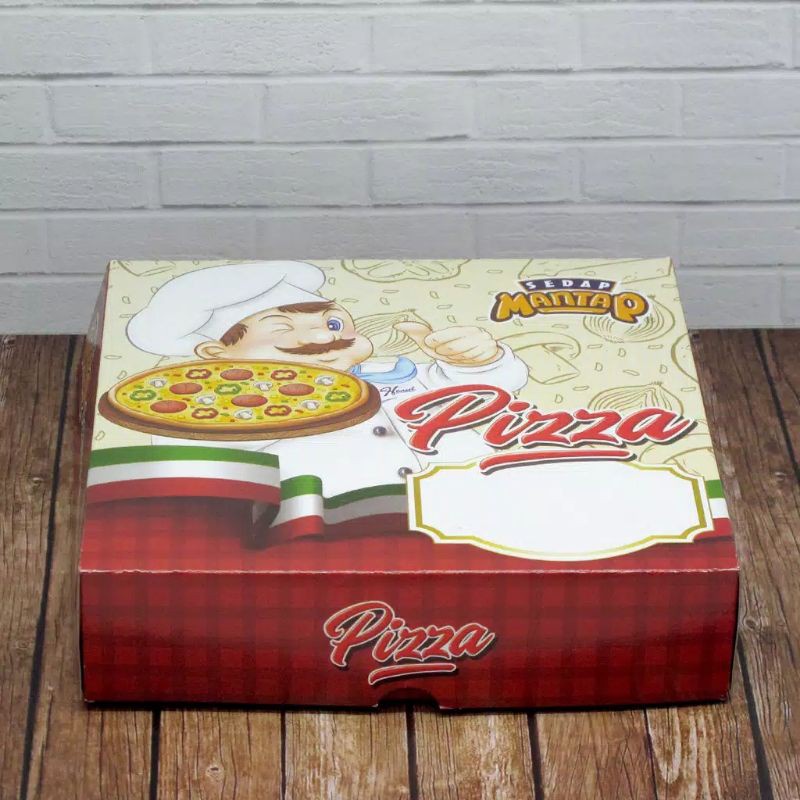 

KOTAK PIZZA UKURAN 20x20 SEDAP MANTAP