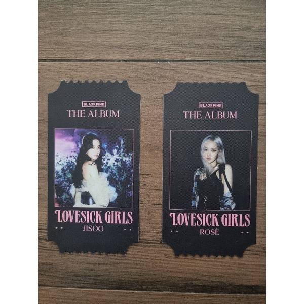 BLACKPINK Lovesick Girl Broadcast Ticket