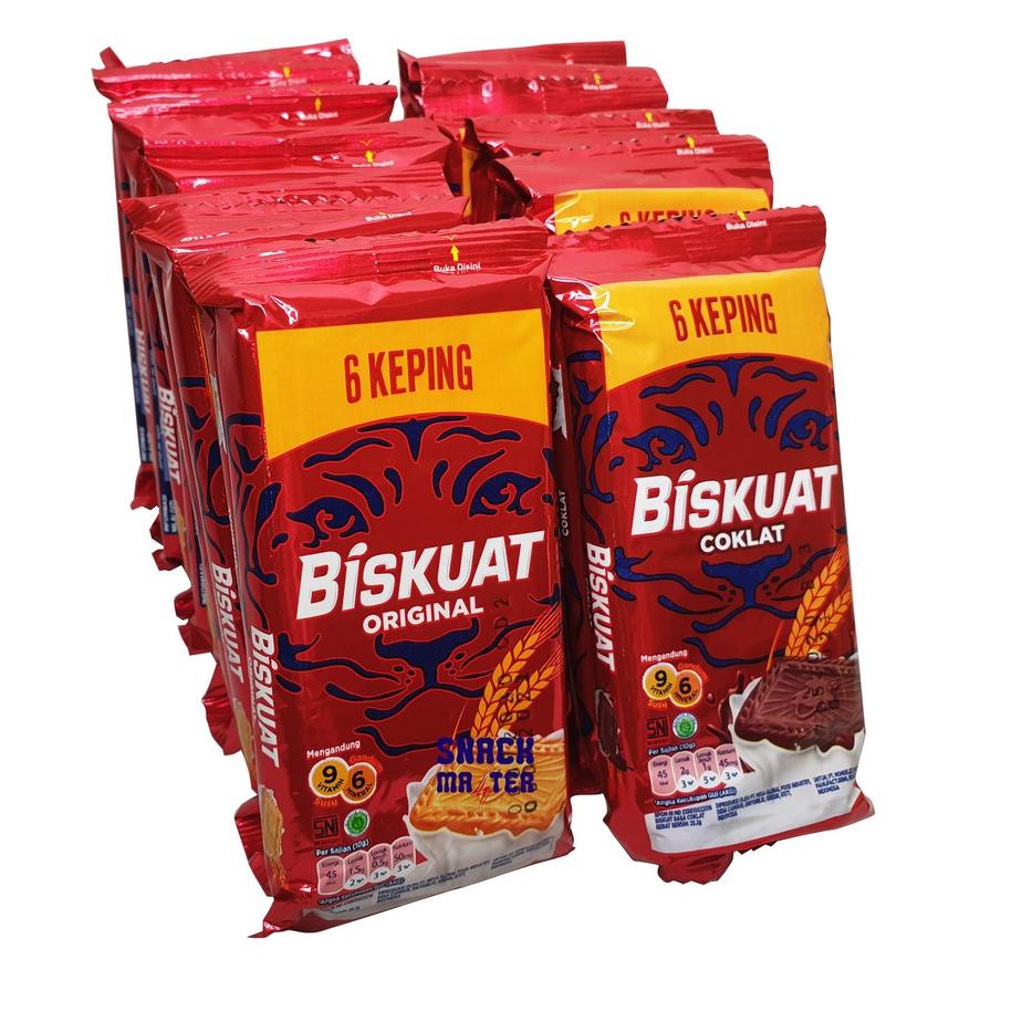 

Toko Spesial--Biskuat Biskuit Susu Renceng Regular - Netto 10 bks x 25 gr