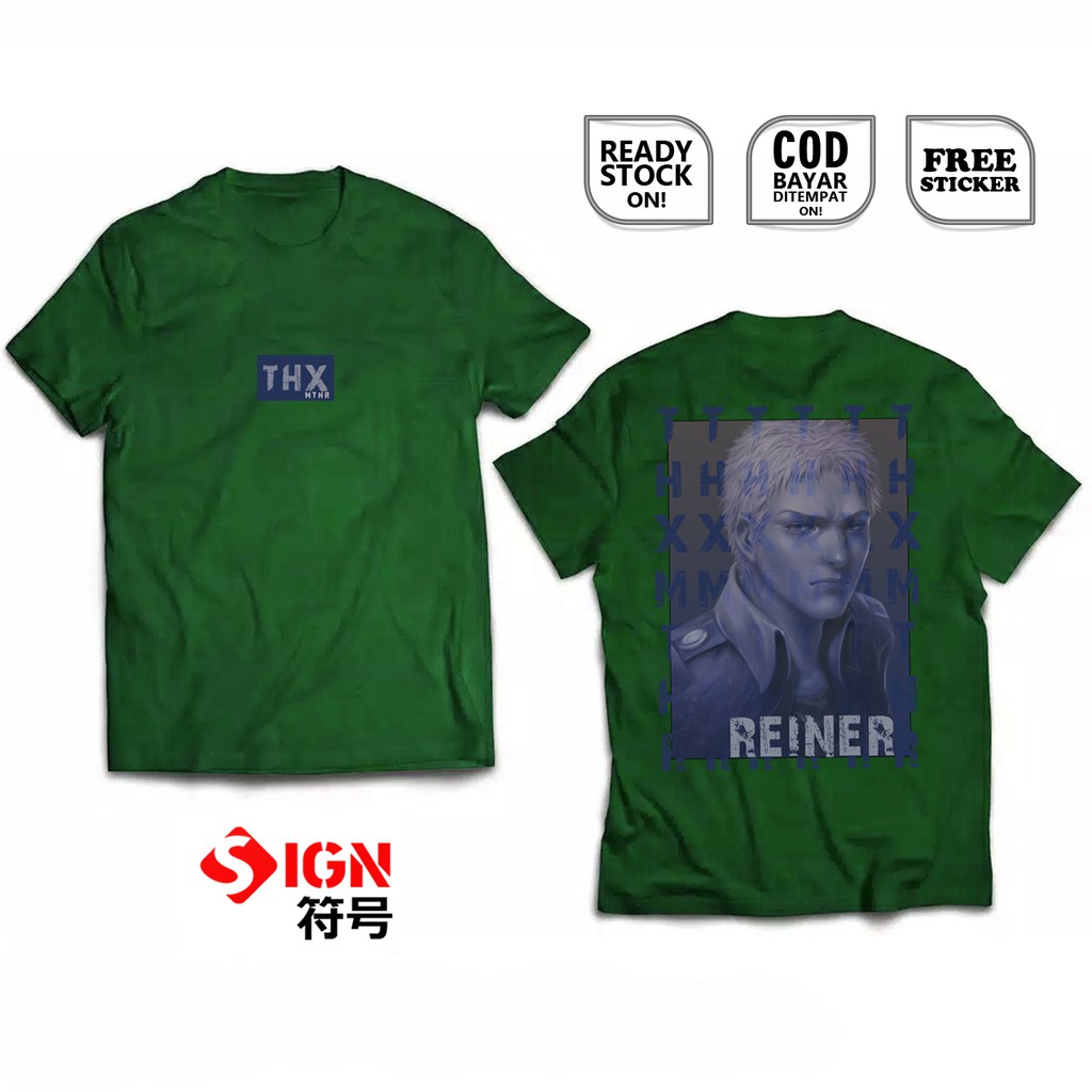 KAOS REINER BRAUN ATTACK ON TITAN LEGION PASUKAN BERSENJATA SHINGEKI NO KYOJIN SNK