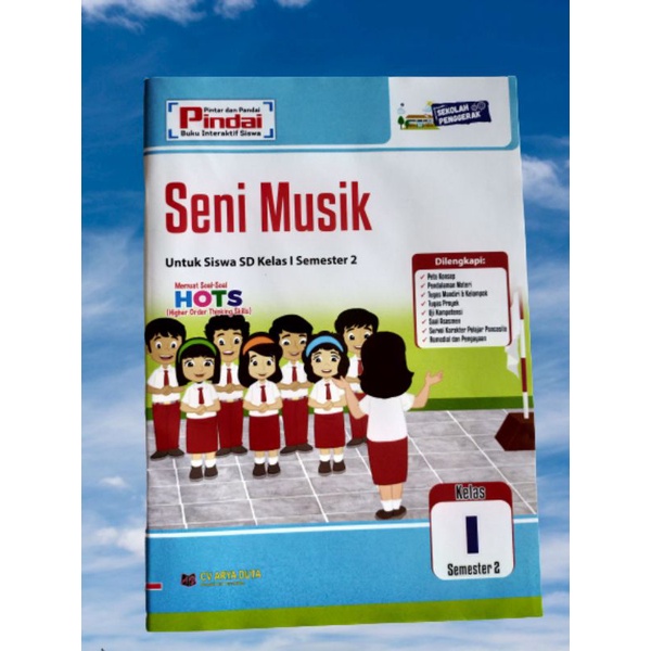 ORI buku latihan soal LKS seni musik kurikulum penggerak untuk SD kelas 1 semester 2