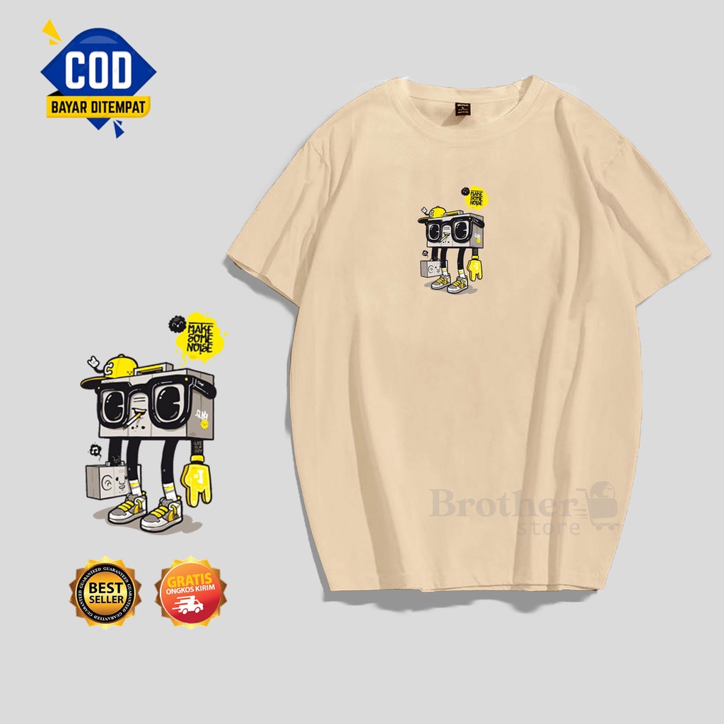 BROTHER STORE - Kaos Distro Pria - KAOS COWOK CEWEK - Kaos Kata Kata - ArticelMSC3 Premium