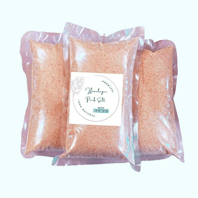 

Himalayan Pink Salt 500gr / Garam Himalaya Pakistan / Garam MPASI