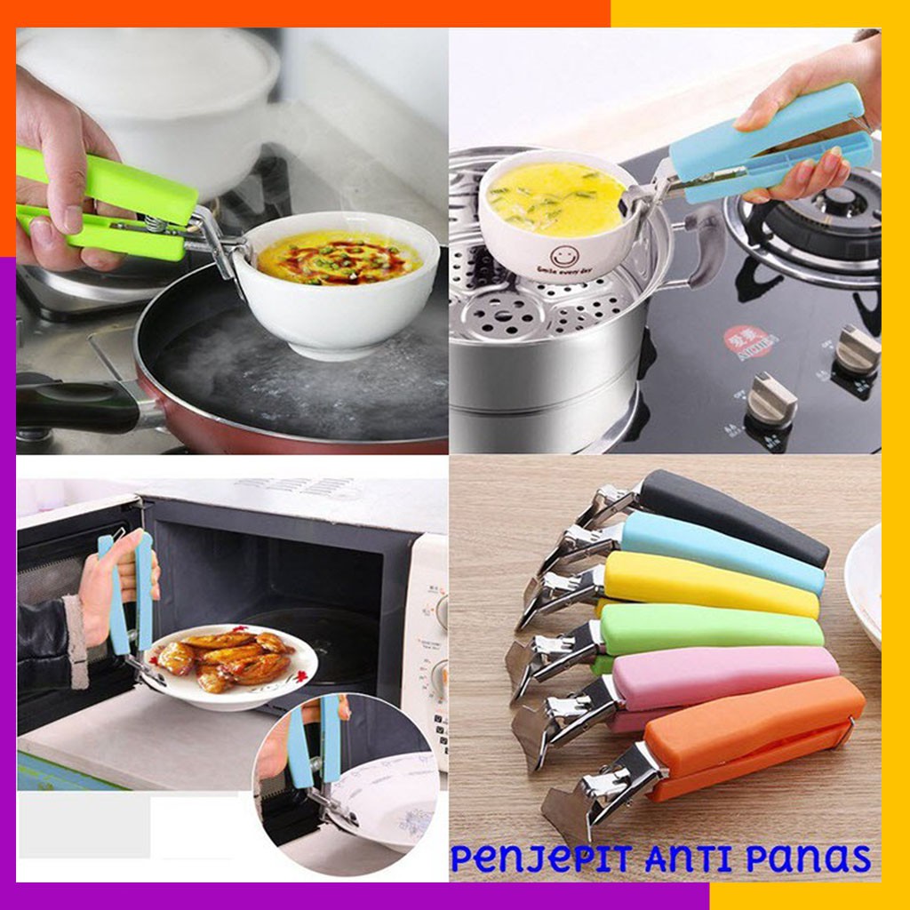 Penjepit Stainless Steel Anti-Panas