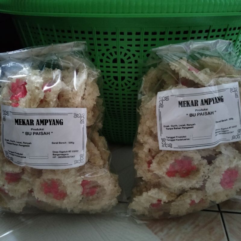 

rengginan mentah mekar ampyang 500g digoreng rendah