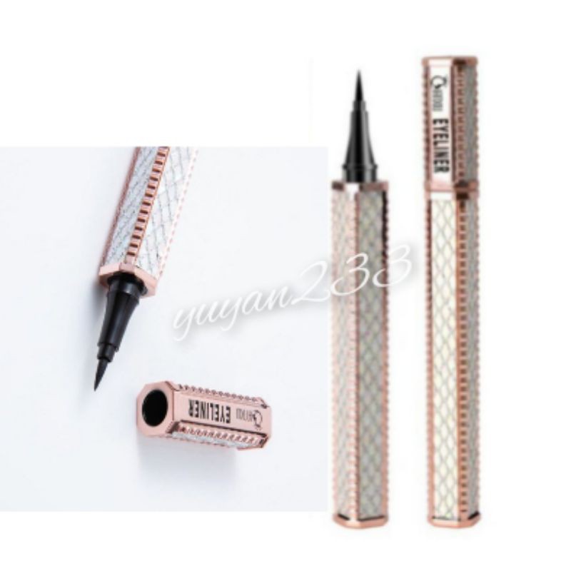 PROMO!!!EYELINER LIQUID SMOOTH CURVE QIANXIU Q183D