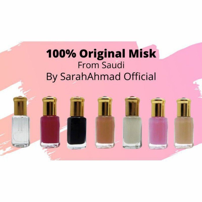 Lp0O21 Misk From Saudi 100% Original By Sarah Ahmad Official - Kwait o01L