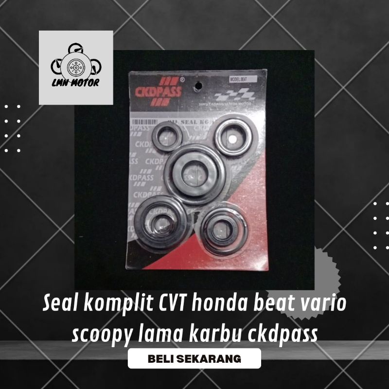 seal sil sill komplit kit sill kit CVT Honda beat vario scoooy lama karbu Ckdpass