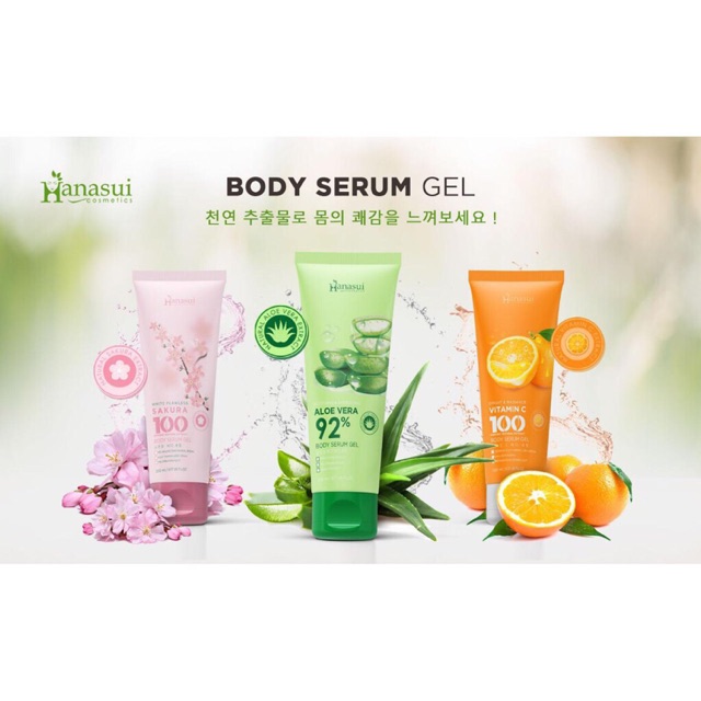 Hanasui Body Serum Gel 200ml