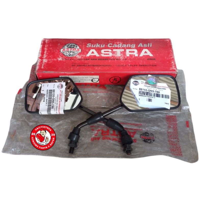 KACA SPION KANAN KIRI HONDA ASTREA STAR PRIMA TIGER LAWAS GL MAX PRO NEOTECH ORIGINAL ORI ASLI ASTRA