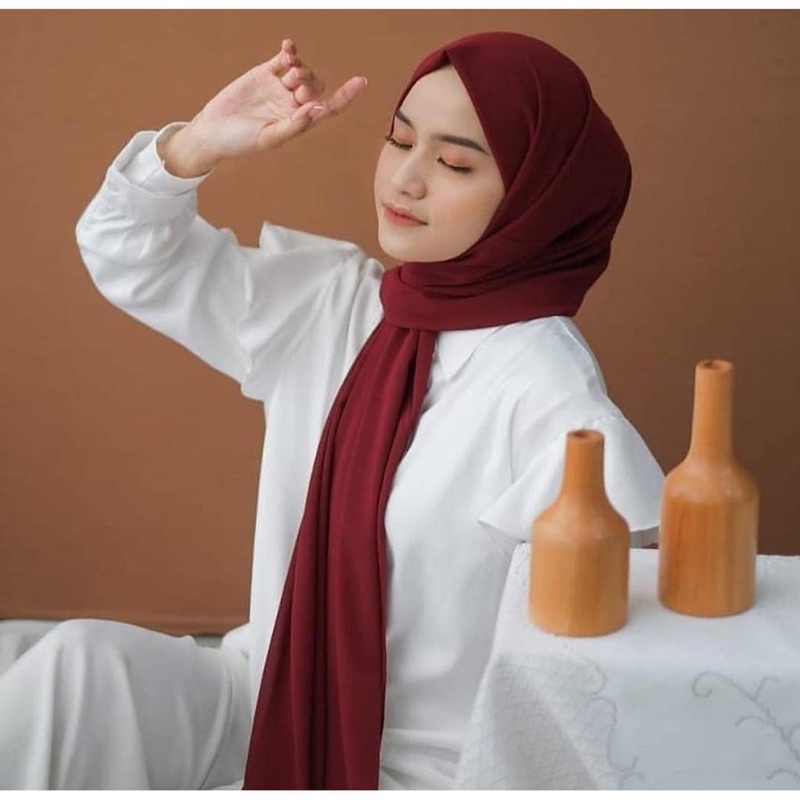 (KJI) HIJAB PASHMINA SQUARE PASHQU SEGIEMPAT DIAMOND ITALIANO