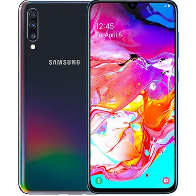 TERMURAH Samsung Galaxy A70 Ram 8/128gb - Hitam READY STOCK