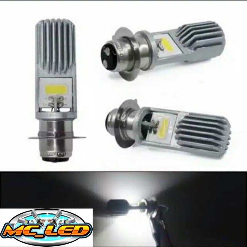 Lampu led ac dc h6 bholam depan led h6 ac dc bebek matic beat vario fino xeon blade revo supra mio j mio m3 mio gt dll