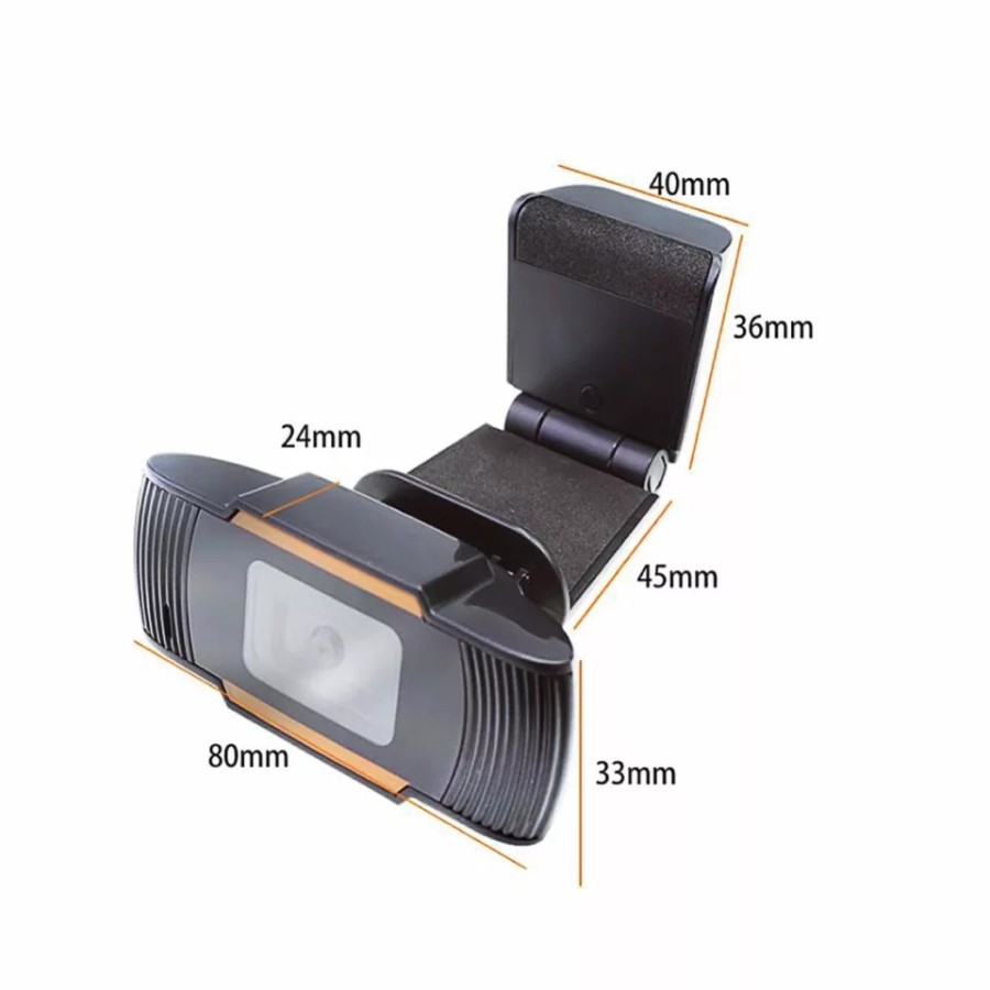 MH - Web Camera HD 720 Autofocus Microphone For PC - Laptop - Android TV