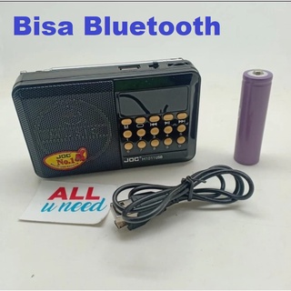 Speaker Mp3 JOC H1011 bluetooth USB - Radio Untuk Murotal- Radio Fm Portable