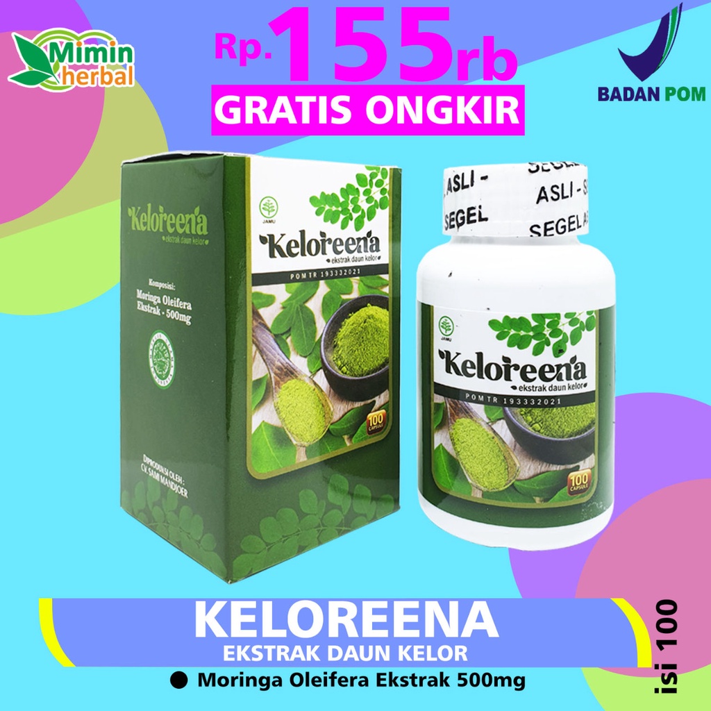 Herbal Keloreena Penambah Imunitas Tubuh - Original 100%