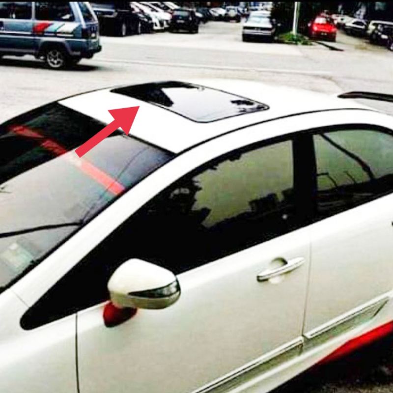 LANGSUNG KIRIM DUMMY SUNROOF MOBIL UNIVERSAL Size 60 X 40 CM Avanza Xenia Agya Ayla Brio Jazz Sigra