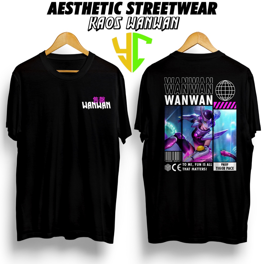 YC Kaos StreetWear Hero ML (WANWAN COLLECTOR) Bisa Request Hero, Kaos Pendek Pria Kaos Premium Kaso 