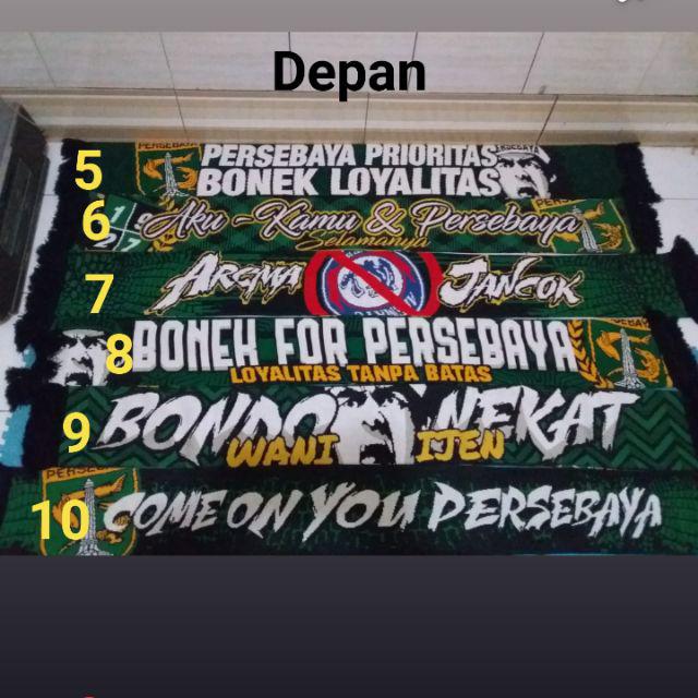 SCRAF PERSEBAYA BONEK HD SPESYAL SYAL BONEK AKSESORIS PERSEBAYA TERLARIS-HD 5-10 20x150