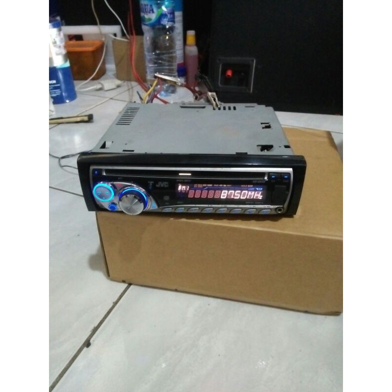 Headunit single din JVC usb