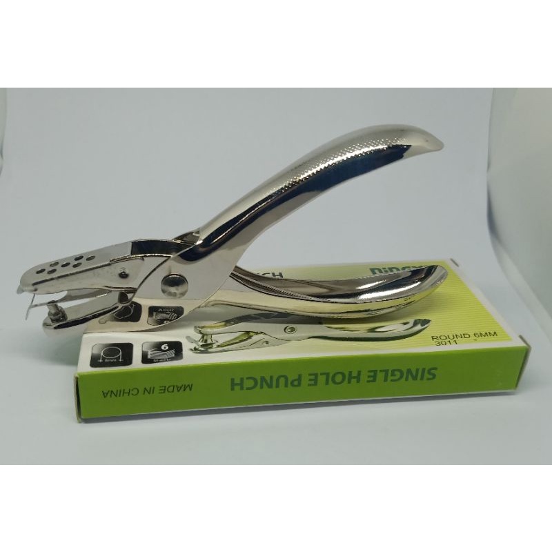 pembolong kertas / pelubang kertas 3mm / 6mm