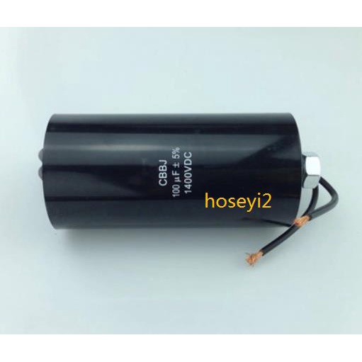 2pcs Kapasitor 100UF1400V 100UF Untuk Kecantikan 65MM X 130MM