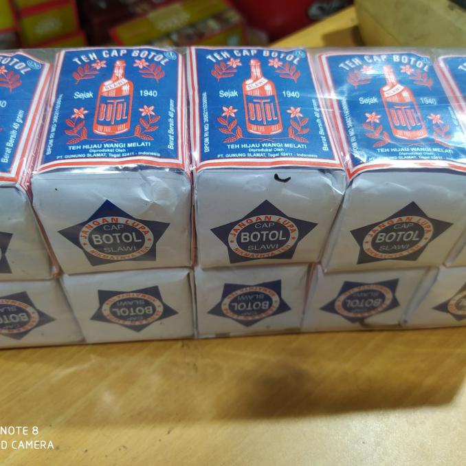 

[[BISA COD]] teh cap botol biru 10 pcs dengan wangi melati TERMURAH Kode 1116